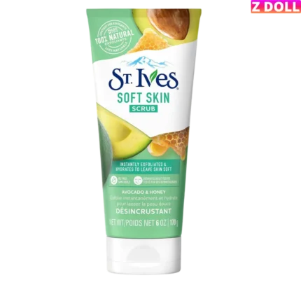 St. Ives Soft Skin Avocado & Honey Scrub – 170g