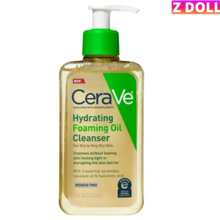 Cerave Hydrating Foaming Oil Cleanser 236ml