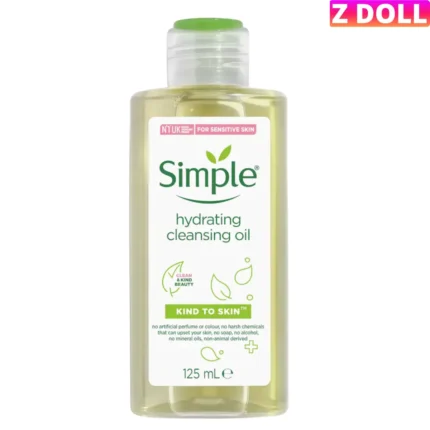 SIMPLE Hydrating Cleansing Oil - UK, Made in Poland